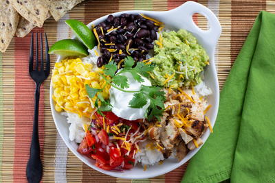 Copycat Chipotle Chicken Burrito Bowl Recipe