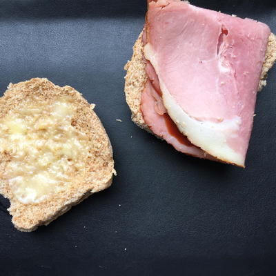 Keto Ham and Cheese Sandwich,Make It Hot With