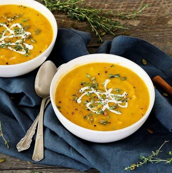 Vegan Roasted Butternut Squash Soup