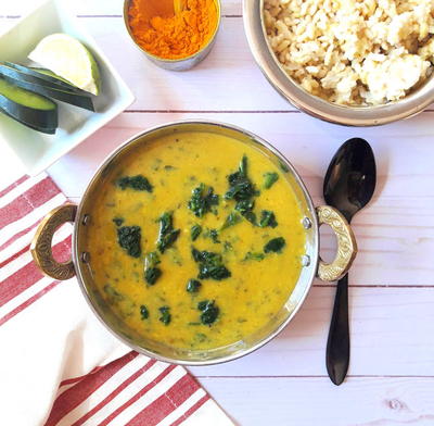 Spinach Lentil Curry