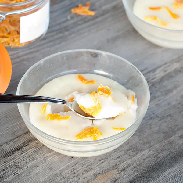 Semolina Pudding with Orange