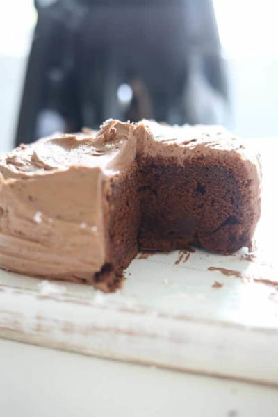 Air Fryer Chocolate Cake