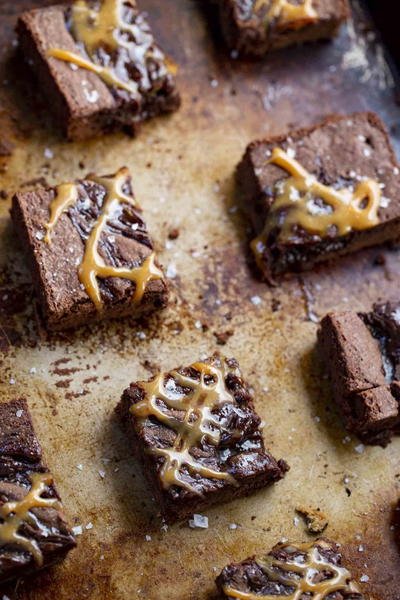 Salted Caramel Brownies