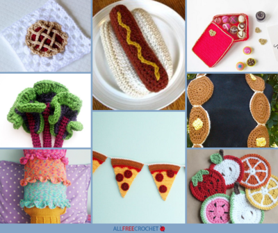 40+ Scrumptious Crochet Food Patterns