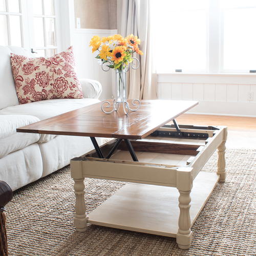 Laminate Coffee Table Makeover