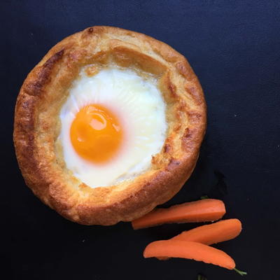 Egg in the Hole (Gluten-Free Option Also )
