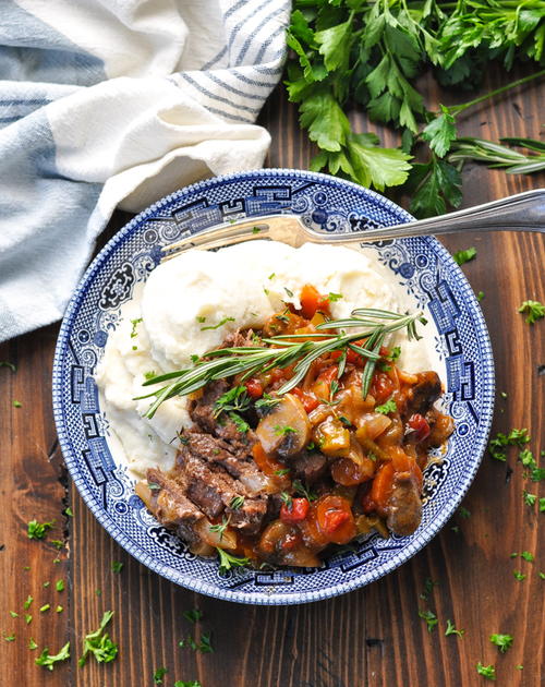 Dump-and-Bake Swiss Steak