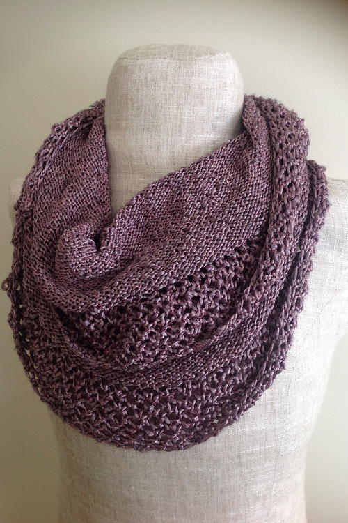 Burnished Rose Infinity Scarf