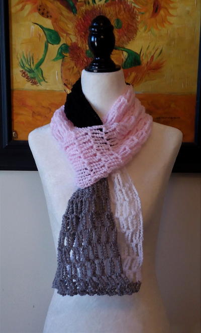 Pretty In Pink Infinity Scarf