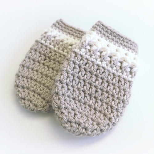 Baby Mittens Crochet Pattern
