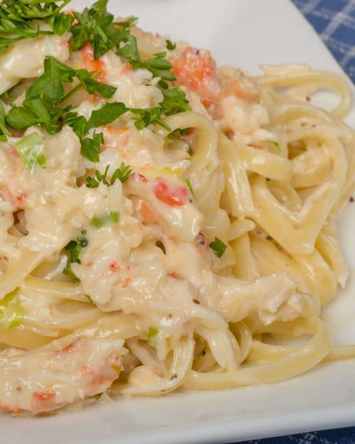 Copycat Red Lobster Crab Alfredo