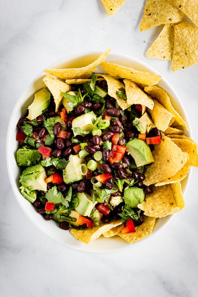 Avocado Black Bean Salsa