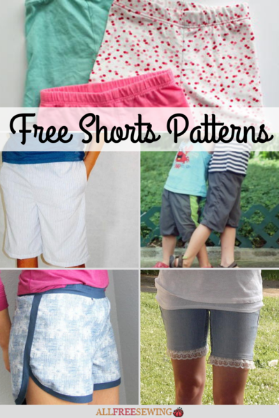 40+ Free Shorts Patterns (to Sew) | AllFreeSewing.com