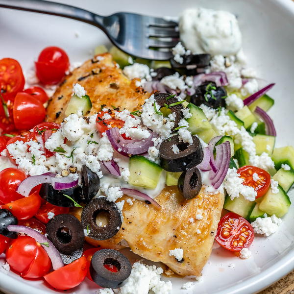 Greek Chicken With Tzatziki Sauce (Keto Recipe)