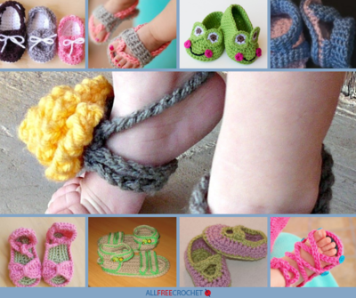 24+ Crochet Baby Sandals