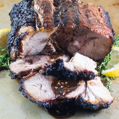 Marinated BBQ Pork Roast