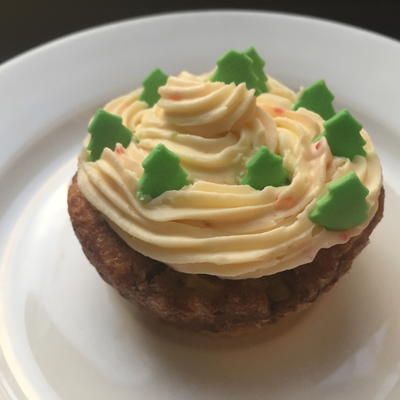Chocolate and Pears Cupcake (Gluten-Free and Vegan Option Also)