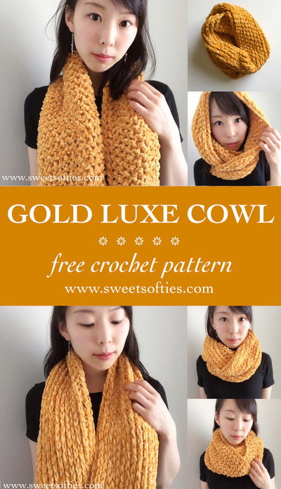 Gold Luxe Cowl