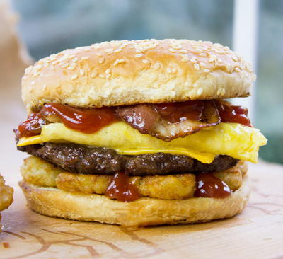 Carl's Jr. Breakfast Burger Copycat 