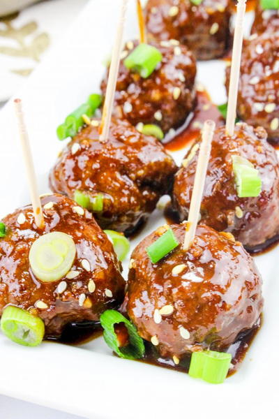 Asian Meatballs | FaveSouthernRecipes.com
