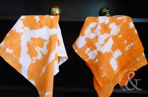 Retro and Trendy Tie-Dye Towels