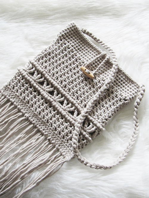 One Skein Boho Bag