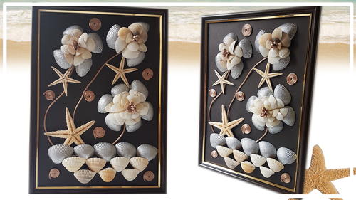 How to Make Easy Seashells Decoration Project