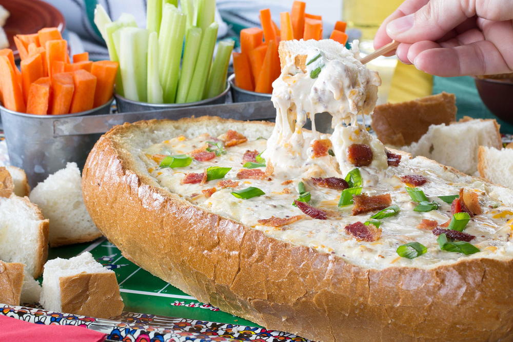 Honey Bacon Ranch Beer Cheese Dip. I always need dips at my