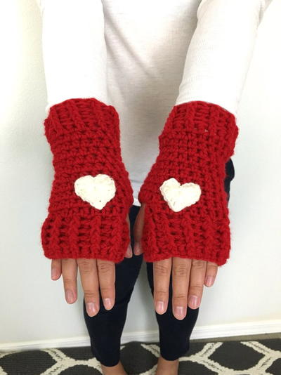 Loveland Crochet Fingerless Gloves