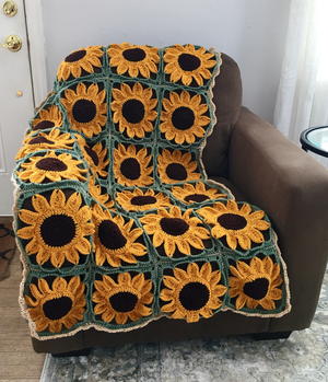 crochet flower blanket patterns｜TikTok Search