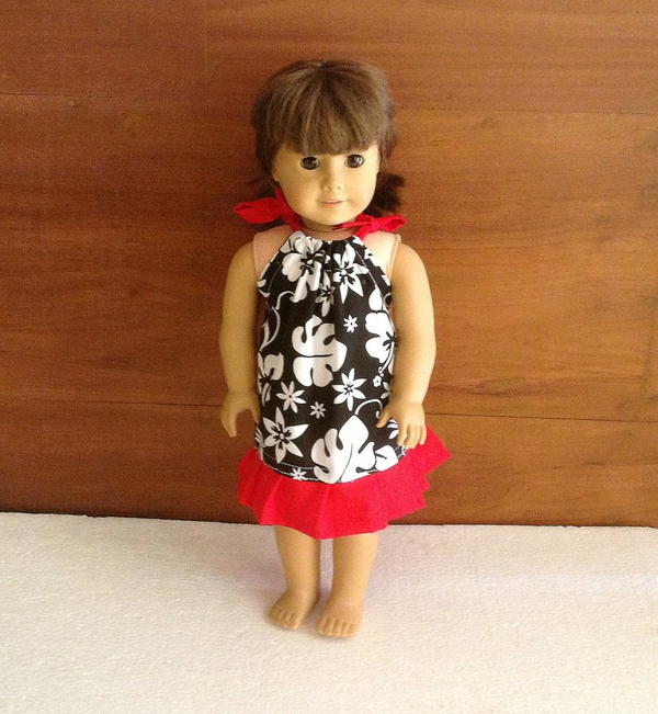 Pillowcase Dress Pattern for 18 Inch American Doll