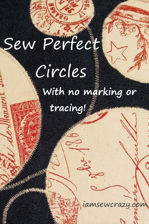 How to Sew Perfect Circles Without Marking or Tracing | AllFreeSewing.com