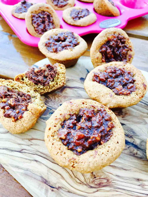 Spelt Flour and Pecan Nuts Delights