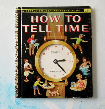 Little Golden Book Clock