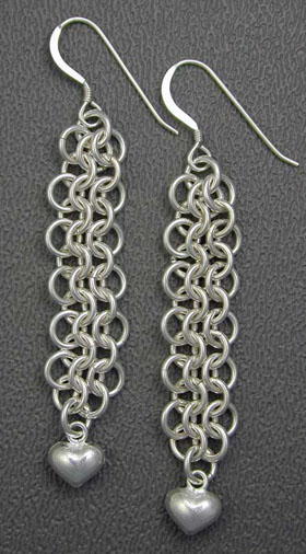 Flat Mesh Earrings