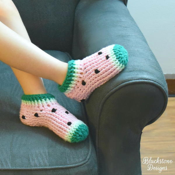 Watermelon Chunky Slippers for Kids