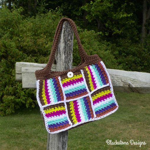 Patchwork Tote Bag