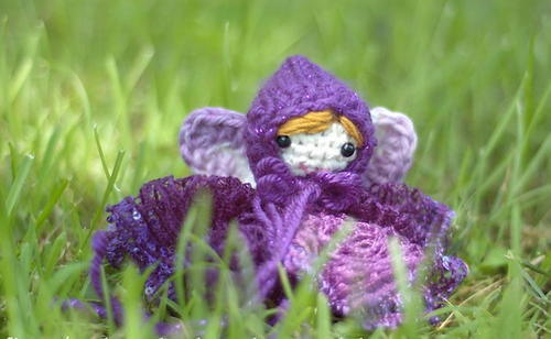 crochet fairy doll