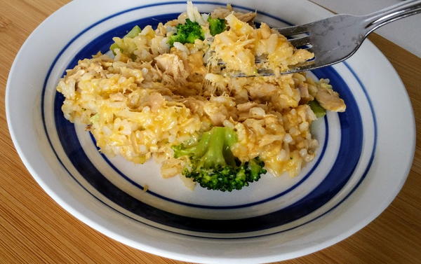 Easy Cheesy Tuna and Rice One Skillet Recipe