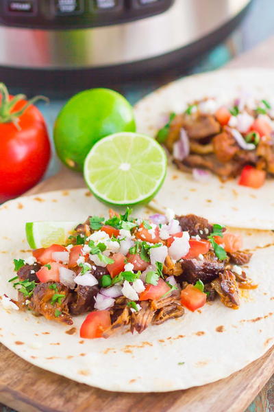 Honey Barbecue Pork Tacos