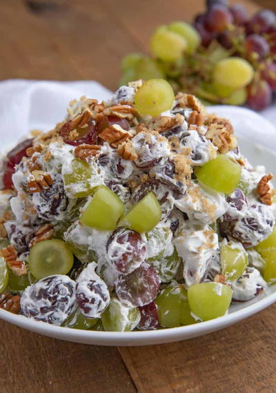 Classic Creamy Grape Salad