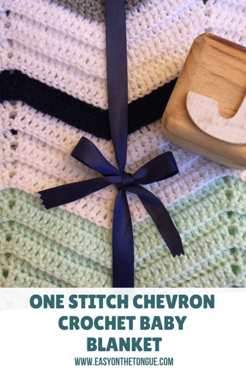 One Stitch Baby Blanket Pattern