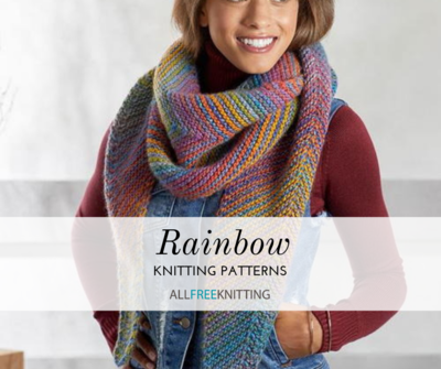 20 Rainbow Knitting Patterns Accessories Home Decor
