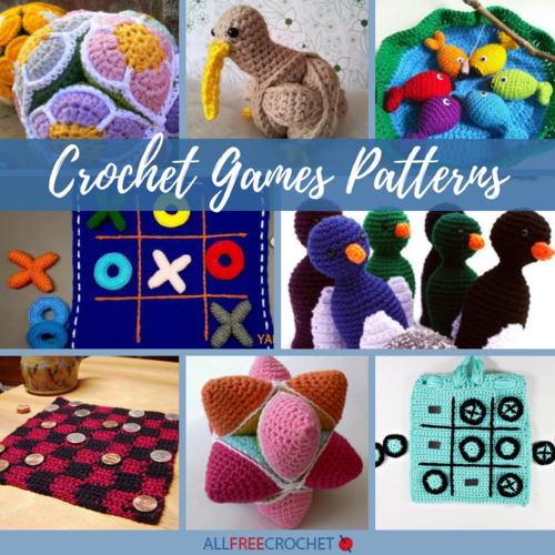 14  Crochet Games Patterns AllFreeCrochet com