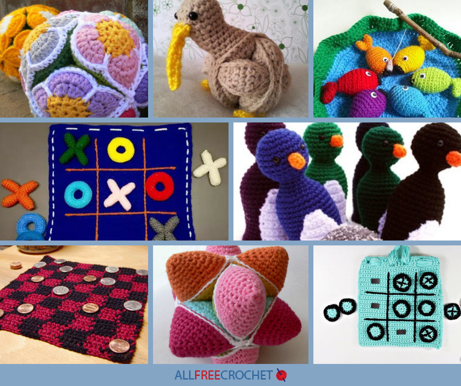 14+ Crochet Games Patterns