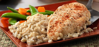 One Dish Oven-Baked Chicken and Rice