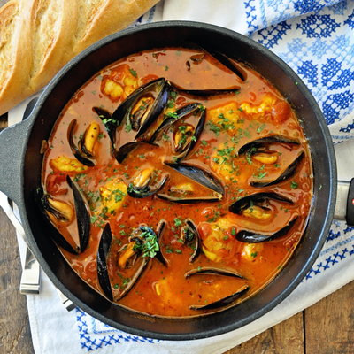 One-Pot Spicy Spanish Seafood Stew