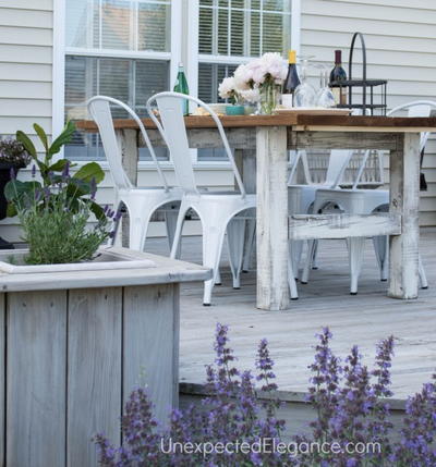 Easy Diy Patio Table Diyideacenter Easy Diy Patio Table Diyideacenter