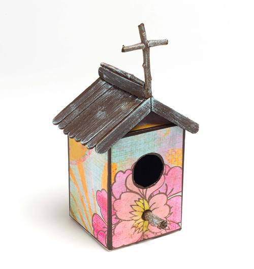 Recycled Birdhouse DIY