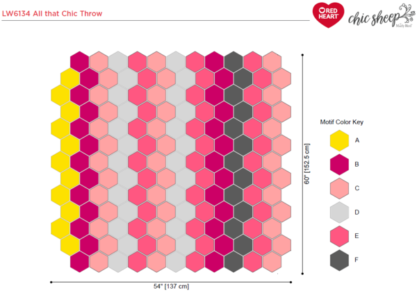 All That Chic Throw diagram